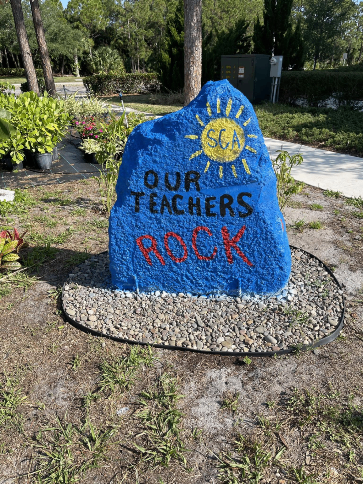 Spirit Rock at the Our Teachers Rock campus