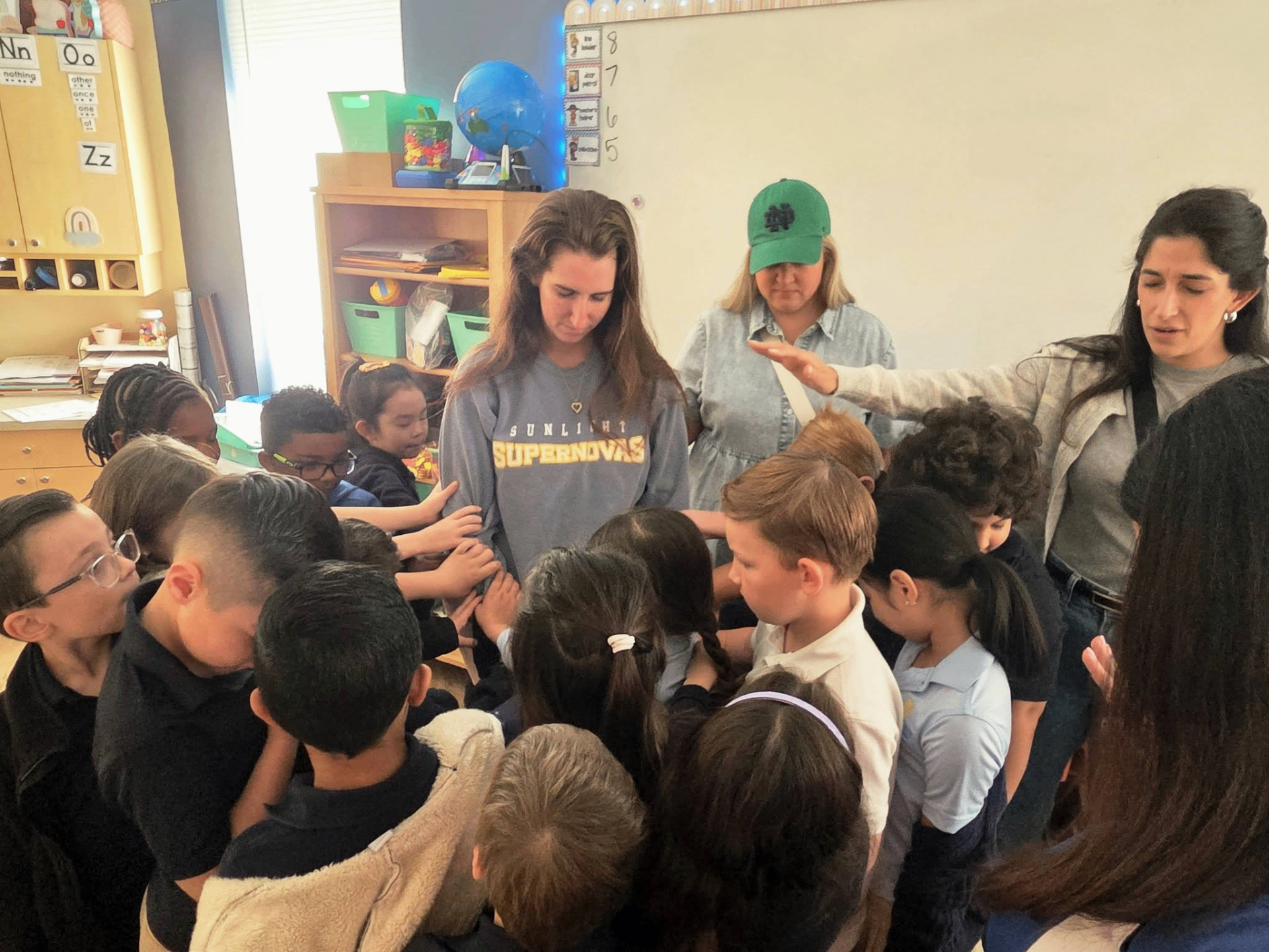 Sunlight classroom prayer